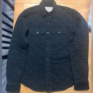 American Eagle Outfitters men’s  quilted black jacket